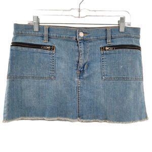 Tommy Jeans Denim Mini Skirt Size 11 Y2K 2000s